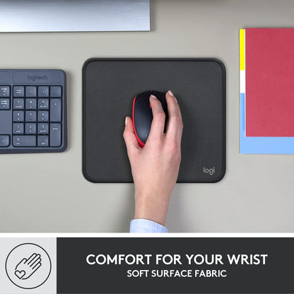Logitech Studio Series Small Mouse Pad, Anti-Slip, 9 x 8 Inches, Graphite - view 6