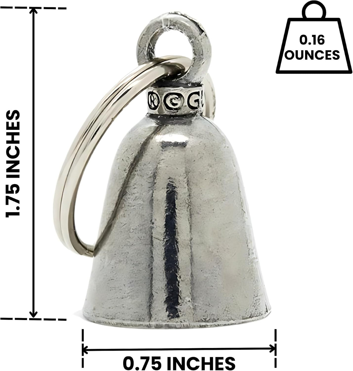 Guardian Bell Animals Good Luck Bell with Keyring and Gift Bag - view 3