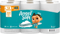 Angel Soft Toilet Paper, 12 Mega Rolls, 2-Ply (320 Sheets Each)