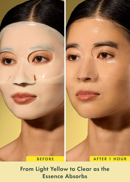 Rael Glutathione Vita C Hydrogel Face Masks, Brightening & Radiance, 4 Sheets - view 5