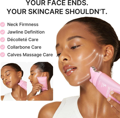 medicube PDRN Collagen Gua Sha Neck Wrinkle Cream, Firming Contour Care - view 5