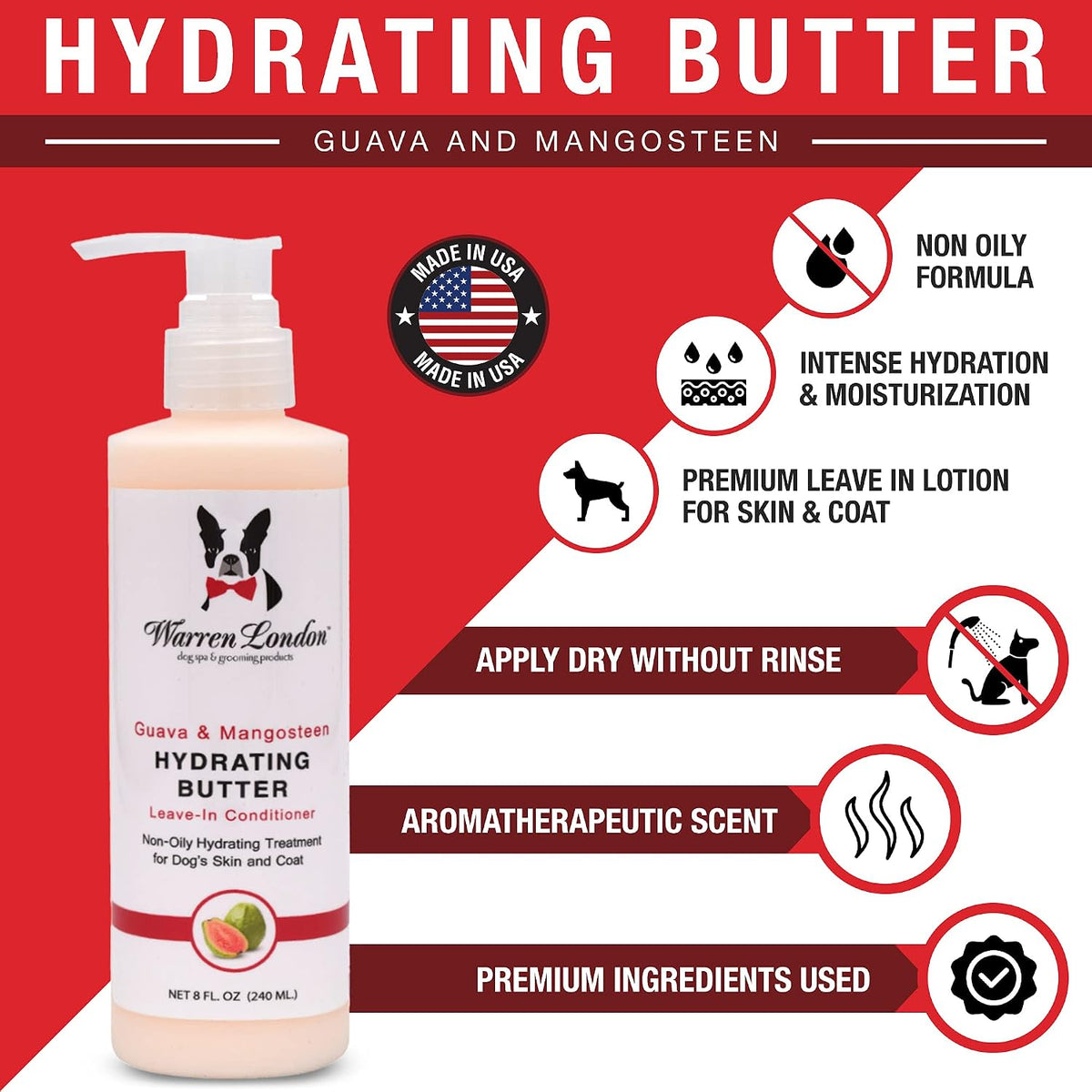 Warren London Butter Box Dog Grooming Gift Set, 4 Products - view 2