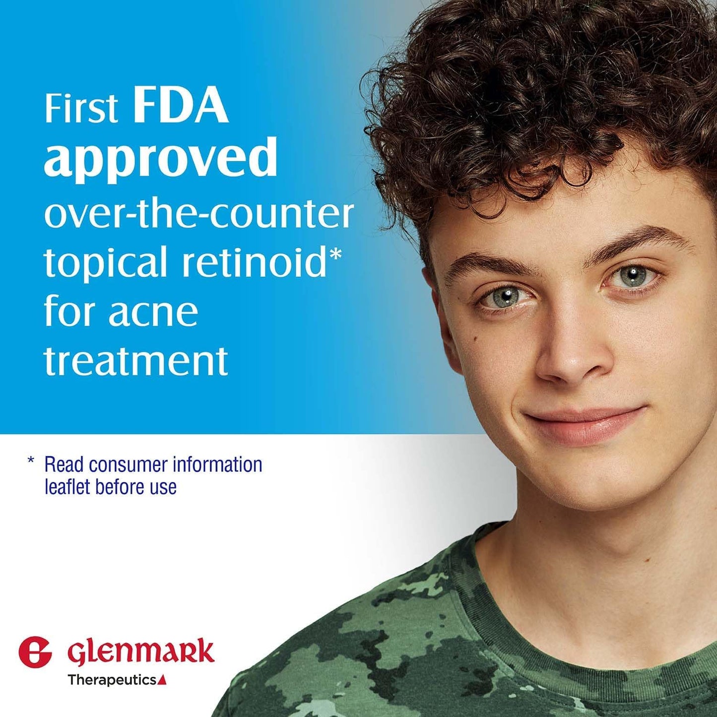 Glenmark Adapalene Gel 0.1% Acne Treatment — Paraben-Free Retinoid for Face | 15g