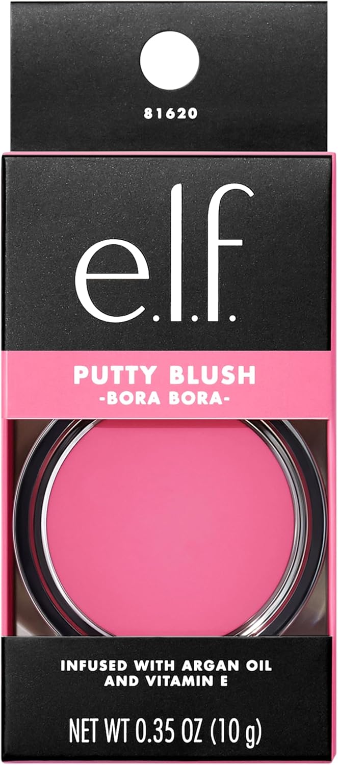 e.l.f. Putty Blush Creamy Ultra Pigmented Bora Bora 0.35 oz (10g) - view 3