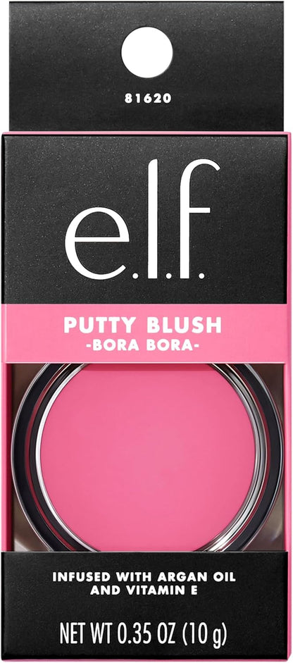 e.l.f. Putty Blush Creamy Ultra Pigmented Bora Bora 0.35 oz (10g) - view 3