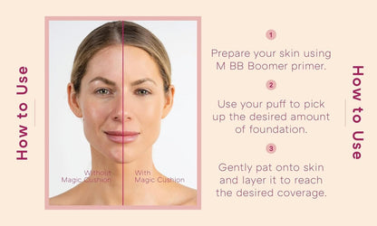 Missha Magic Cushion Cover Lasting Foundation SPF 50+ #21 Light Beige 15 g - view 4