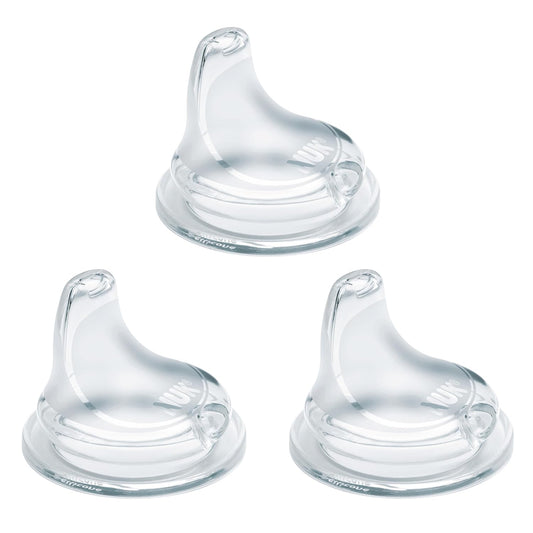 NUK Silicone Replacement Spout, 3 Pack