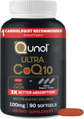 Qunol Ultra CoQ10 100mg, 90 Softgels