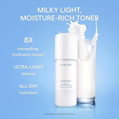 LANEIGE Cream Skin Cerapeptide Toner and Moisturiser 170ml - view 2
