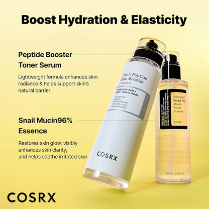 COSRX Snail Mucin 96 Essence and Peptide Booster Set - view 4