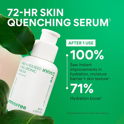 innisfree Green Tea Seed Hyaluronic Serum 80ml - view 3