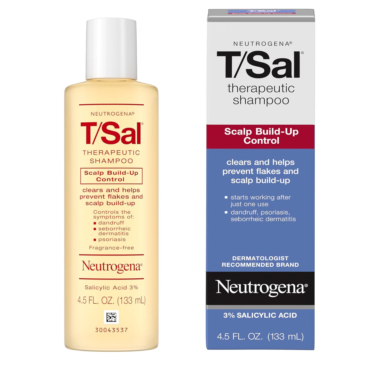 Neutrogena T/Sal Therapeutic Shampoo 4.5 fl oz
