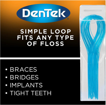DenTek Floss Threaders for Braces, Bridges & Implants, 50 Count - view 3