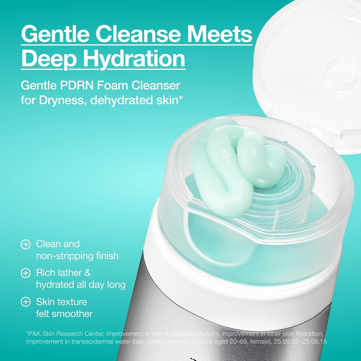 Anua PDRN Hyaluronic Acid Moisturizing Cleansing Foam 150ml - view 6