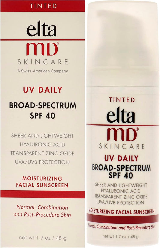 EltaMD UV Daily Tinted Facial Sunscreen SPF 40 1.7 oz