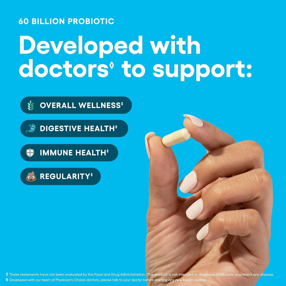 Physician's Choice Probiotics 60 Billion CFU, 10 Strains, 30 Capsules - view 4