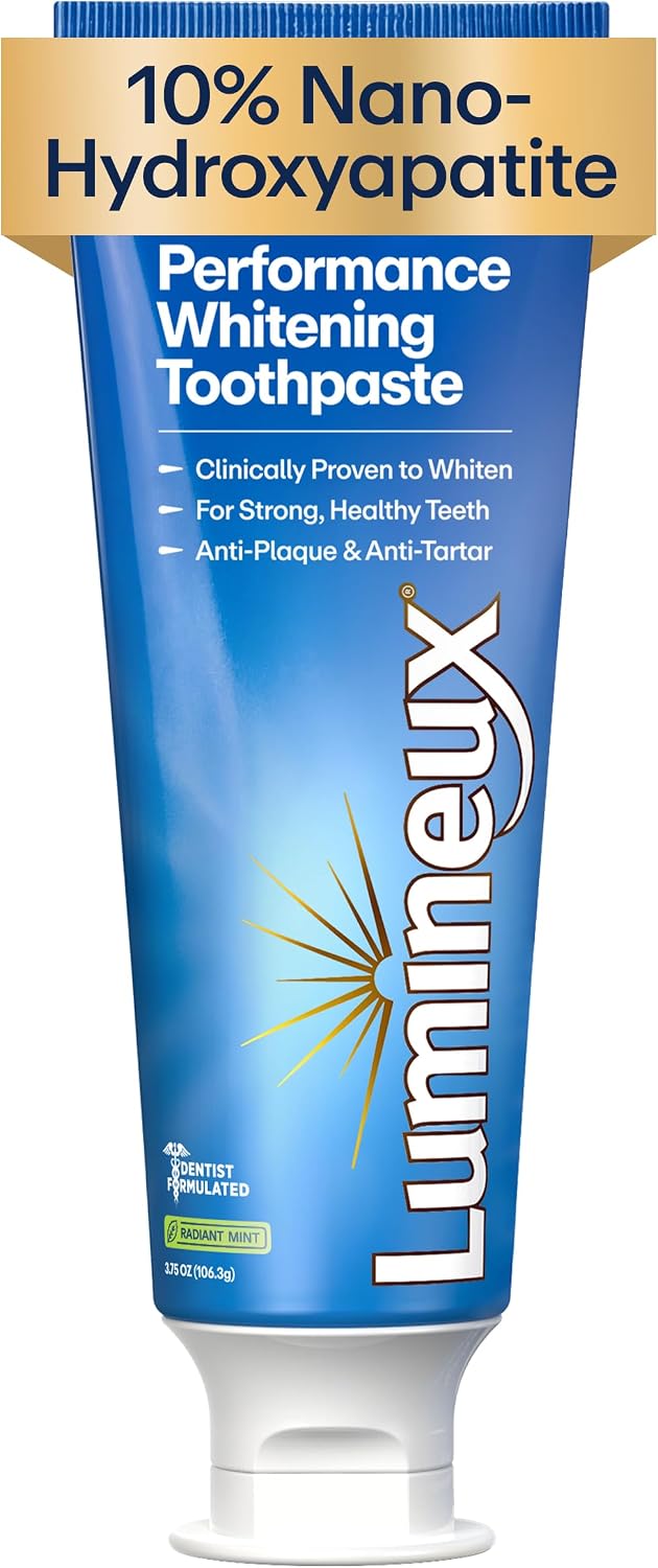 Lumineux 10% Nano Hydroxyapatite Whitening Toothpaste, 3.75 oz — product view