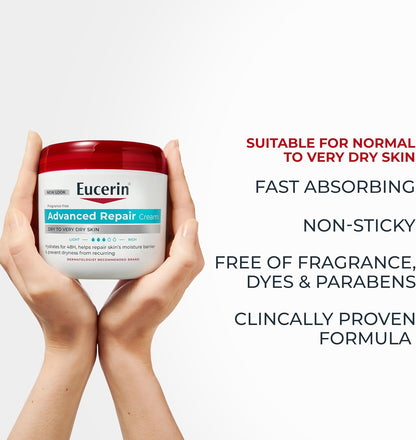 Eucerin Intensive Repair Creme, 16 oz - view 6