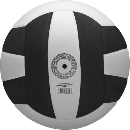 Wilson Pro Tour Indoor Volleyball, Black/White, Official Size - view 2