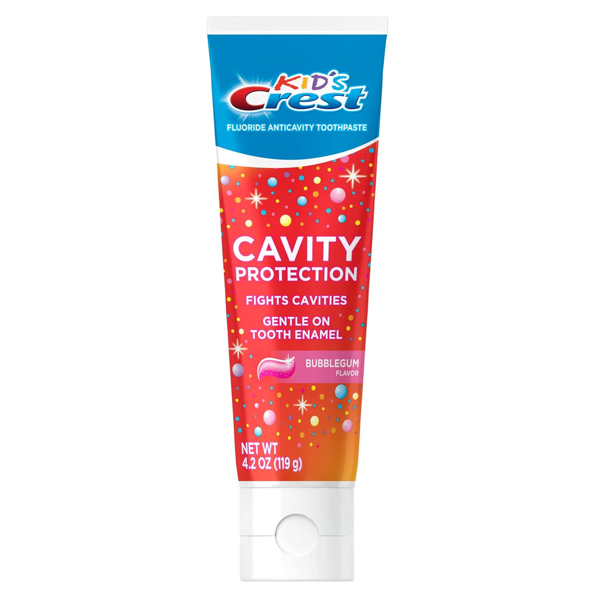 Crest Kids Cavity Protection Gel Toothpaste Bubblegum 4.2 oz - view 6