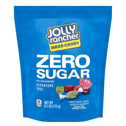 Jolly Rancher Zero Sugar Assorted Fruit Hard Candy, 6.1 oz Bag - view 3