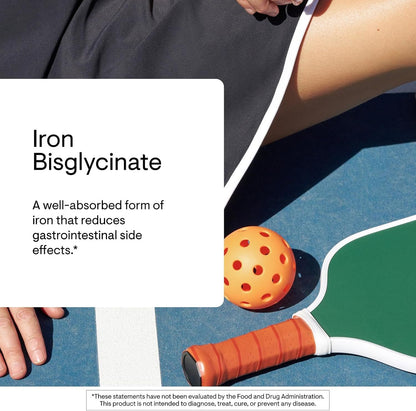 Thorne Iron Bisglycinate 25 mg, 60 Capsules - view 3