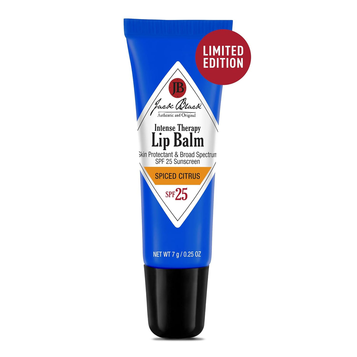 Jack Black Intense Therapy Lip Balm SPF 25, Spiced Citrus, 7 g (0.25 oz) — alternate product view