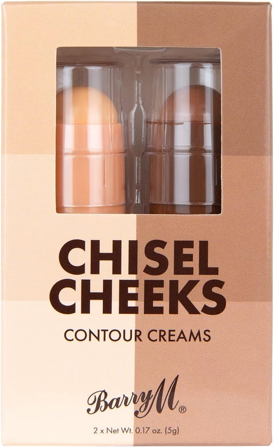 Barry M Chisel Cheeks Contour Creams, Set of 2
