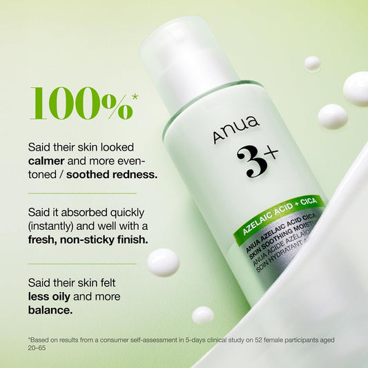 Anua Azelaic Acid CICA Skin Soothing Moisturiser 100ml - view 2