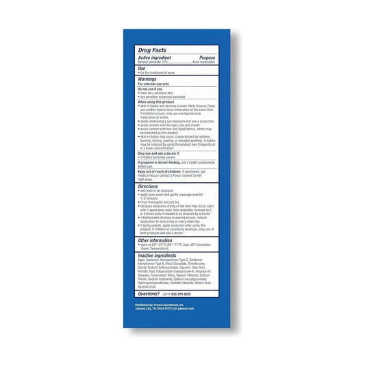 PanOxyl Acne Foaming Wash 10% Benzoyl Peroxide 5.5 oz