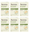 Aveeno Gentle Moisturizing Bar with Oat, Fragrance-Free, 99 g (3.5 oz), Pack of 6