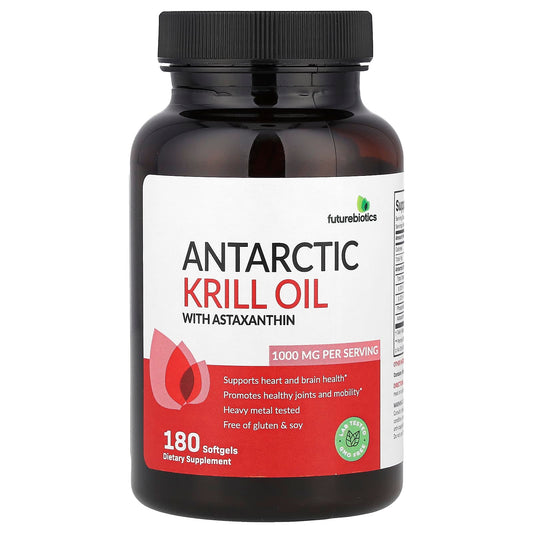 Futurebiotics Antarctic Krill Oil with Astaxanthin, 180 Softgels