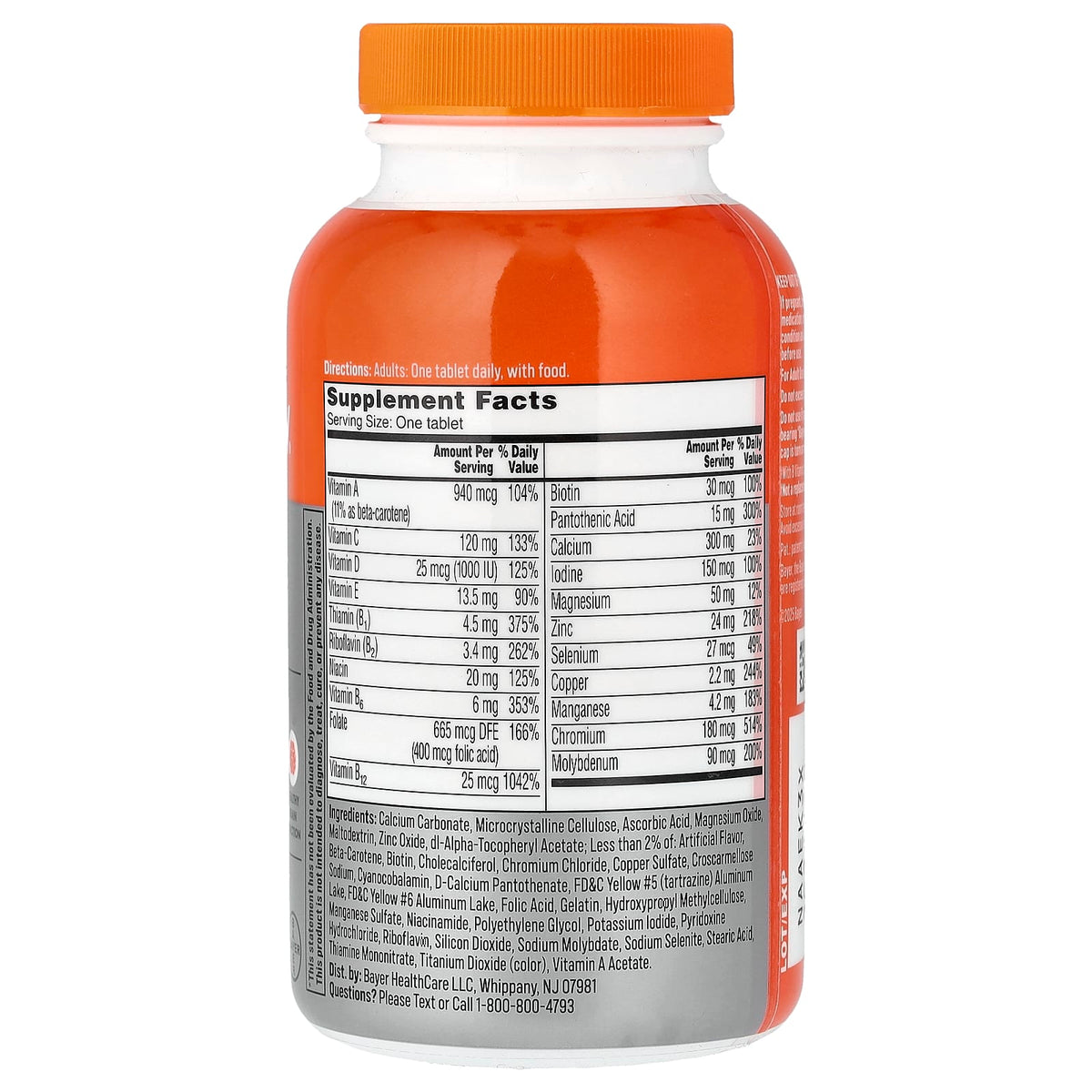One-A-Day Women's 50+ Multi, 100 Tablets — alternate product view
