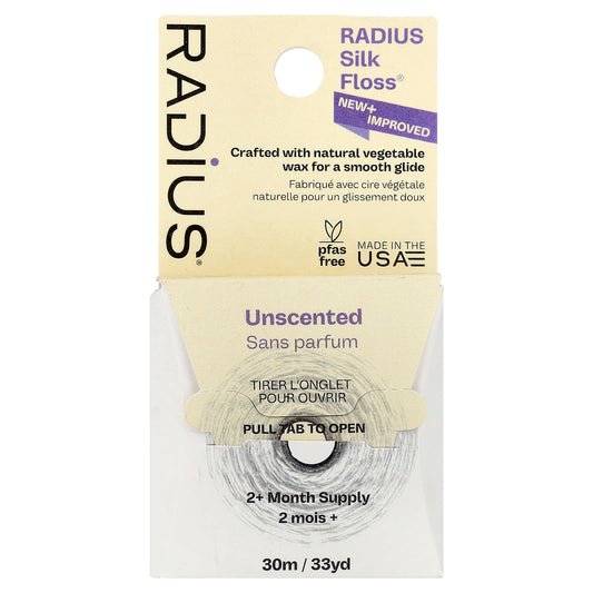 RADIUS Silk Floss, Unscented, 30 m (33 yd)