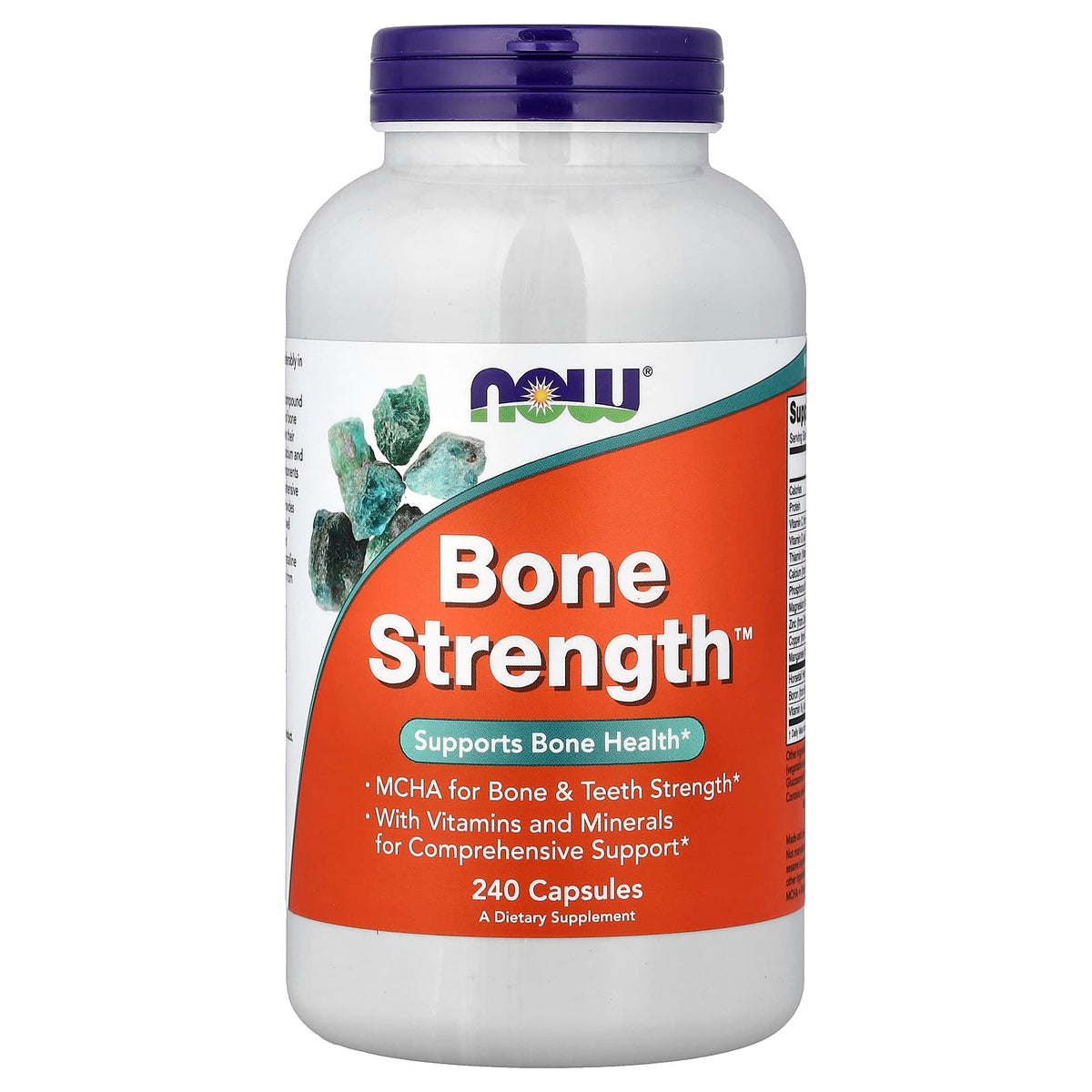 NOW Foods Bone Strength, 240 Capsules — product view