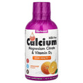 Bluebonnet Liquid Calcium Magnesium Citrate & Vitamin D3, Orange, 473 ml (16 fl oz)