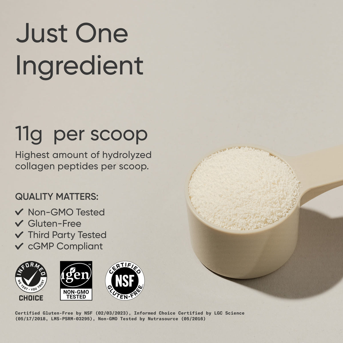 Sports Research Collagen Peptides Unflavoured, 16 oz (454 g) - view 3