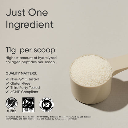 Sports Research Collagen Peptides Unflavoured, 16 oz (454 g) - view 3