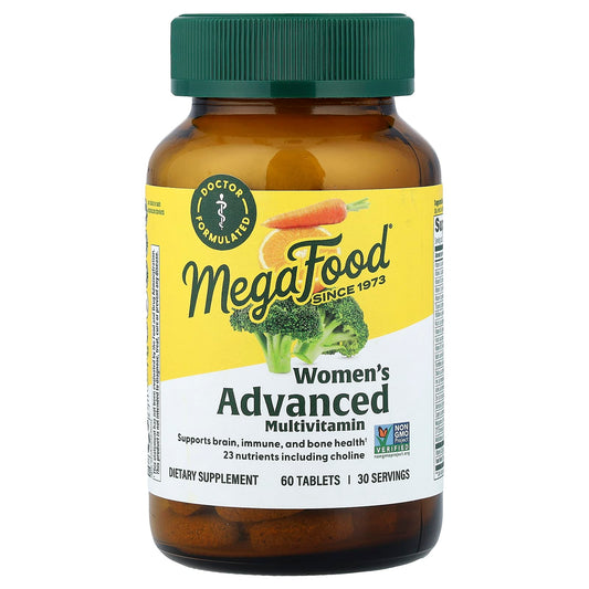 MegaFood Women's Advanced Multivitamin, 60 Tablets