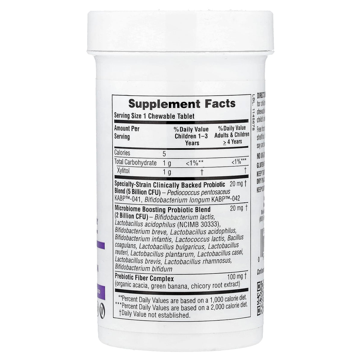 NaturesPlus GI Natural Probiotic Kids Mixed Berry 30 Chewables - view 2