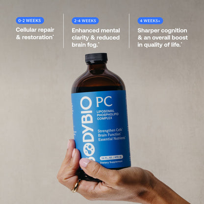 BodyBio PC Liposomal Phospholipid Complex, 118 ml (4 fl oz) - view 6