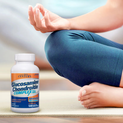 21st Century Glucosamine Chondroitin MSM, Advanced Triple Strength, 120 Tablets - view 3