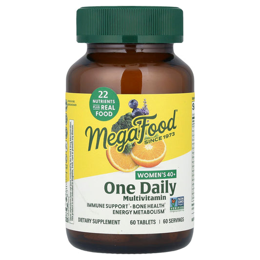 MegaFood Women's 40+ One Daily Multivitamin, 60 Tablets