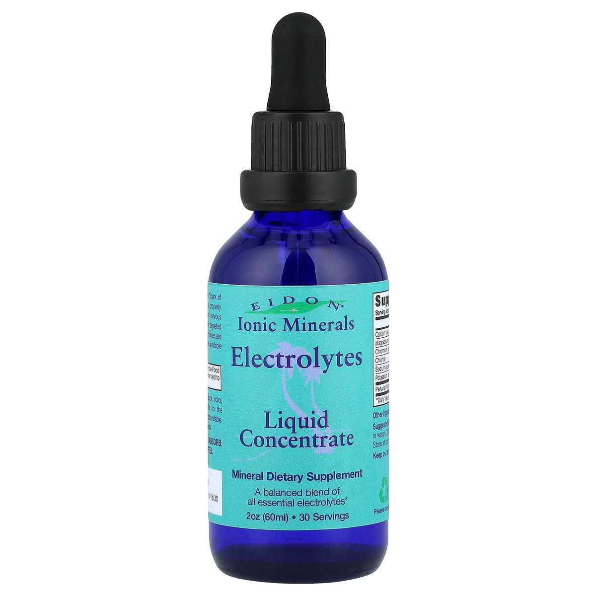Eidon Ionic Minerals Electrolytes Liquid Concentrate, 60 ml (2 fl oz)