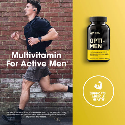 Optimum Nutrition Opti-Men Multivitamin for Active Men 240 Tablets - view 5