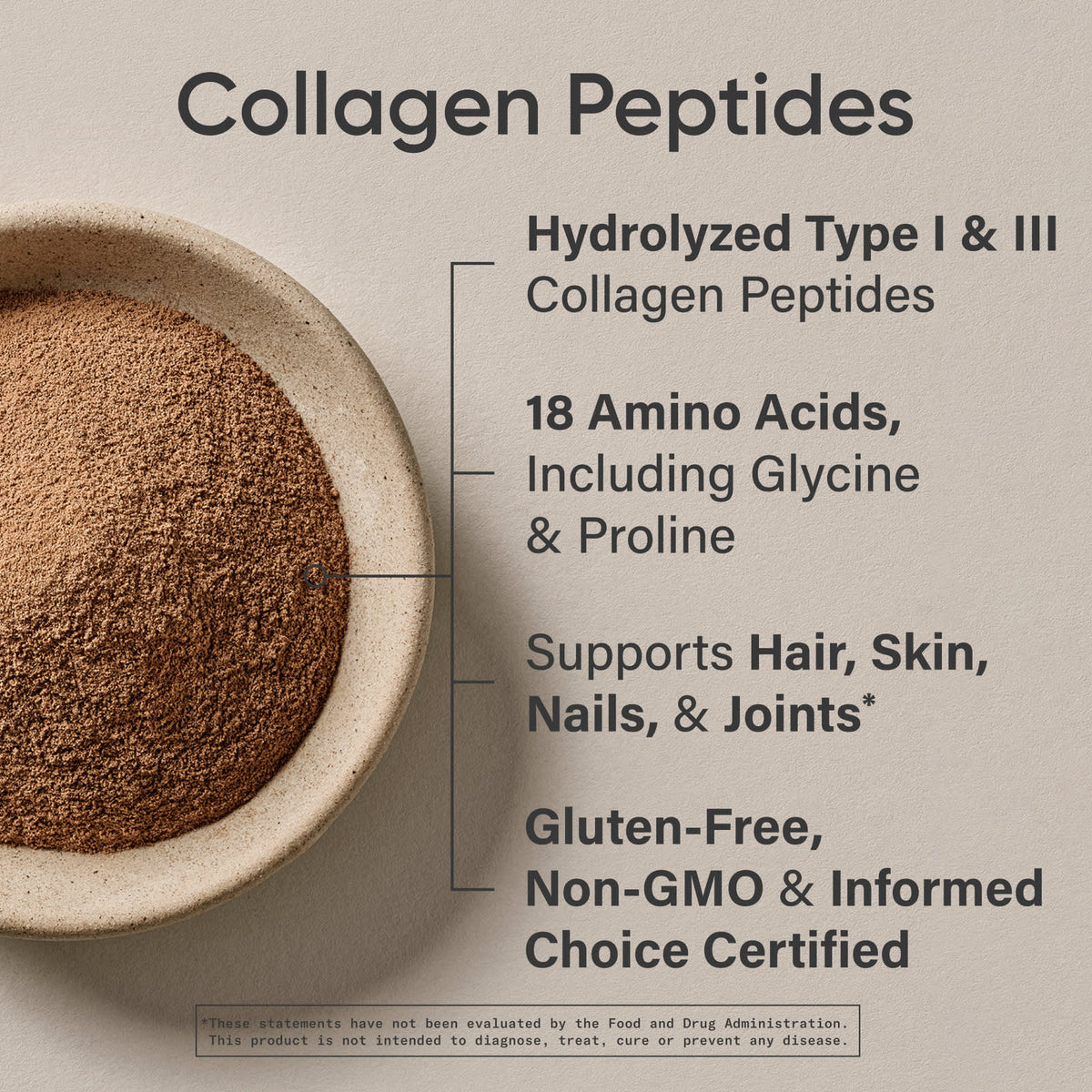 Sports Research Collagen Peptides, Dark Chocolate, 640 g (1.41 lb) - view 5