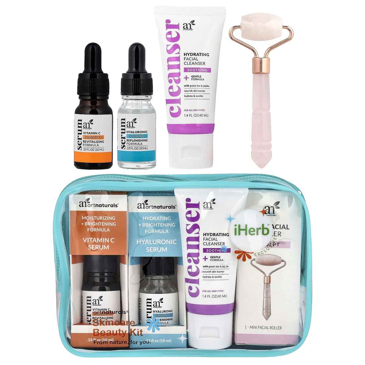 artnaturals Skincare Beauty Kit 5 Piece Set — product view