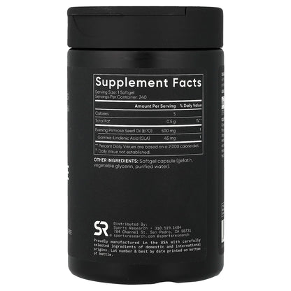 Sports Research Evening Primrose Mini-Gels, 240 Softgels - view 2