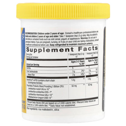 Nature's Way Primadophilus Reuteri Probiotic Powder, 3 Billion CFU, 142 g (5 oz) - view 2