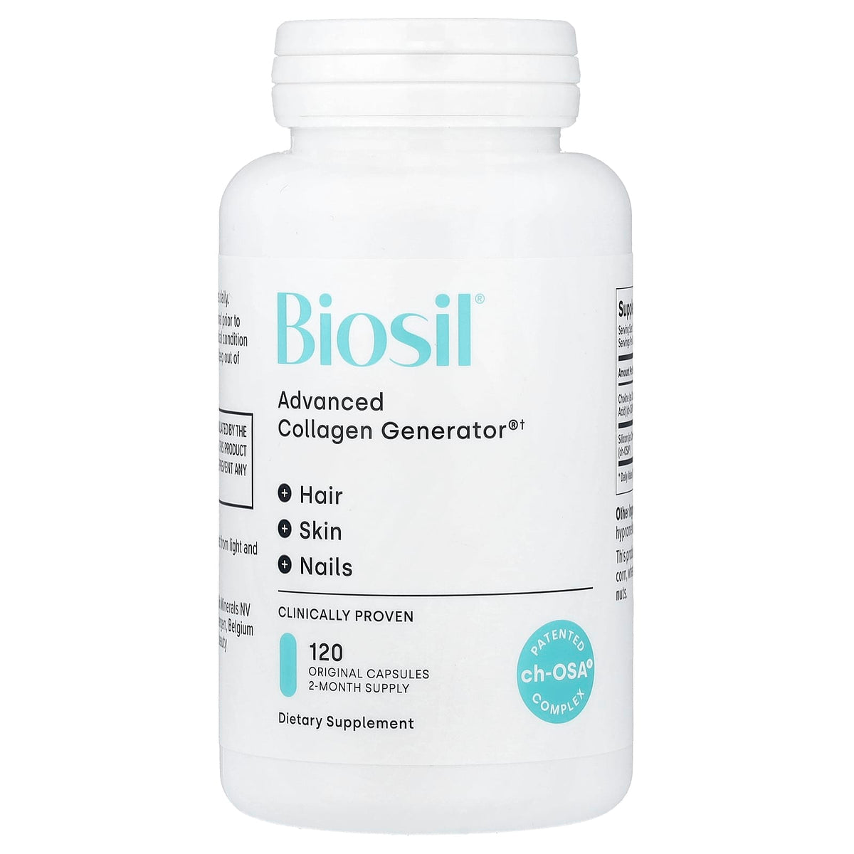 Biosil Advanced Collagen Generator, Original, 120 Capsules - view 3
